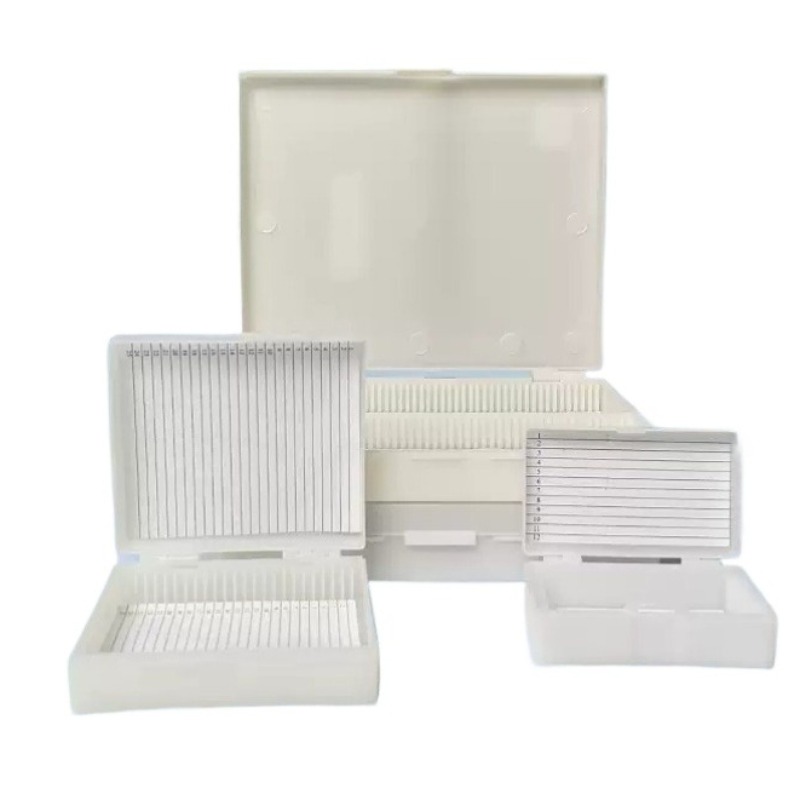 Pathology Slide Storage - صندوق تخزين شرائح المجهر بمشبك، حافظة