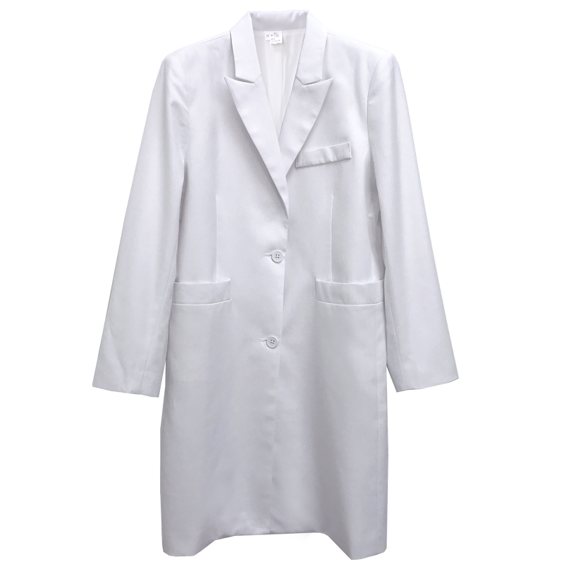معطف طبي أبيض بأكمام طويلة على - مراجعة Medical Lab Years وسعره