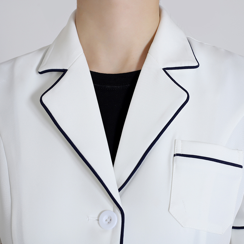 معطف مختبر أبيض بأكمام قصيرة،  - مراجعة Medical Lab Years وسعره