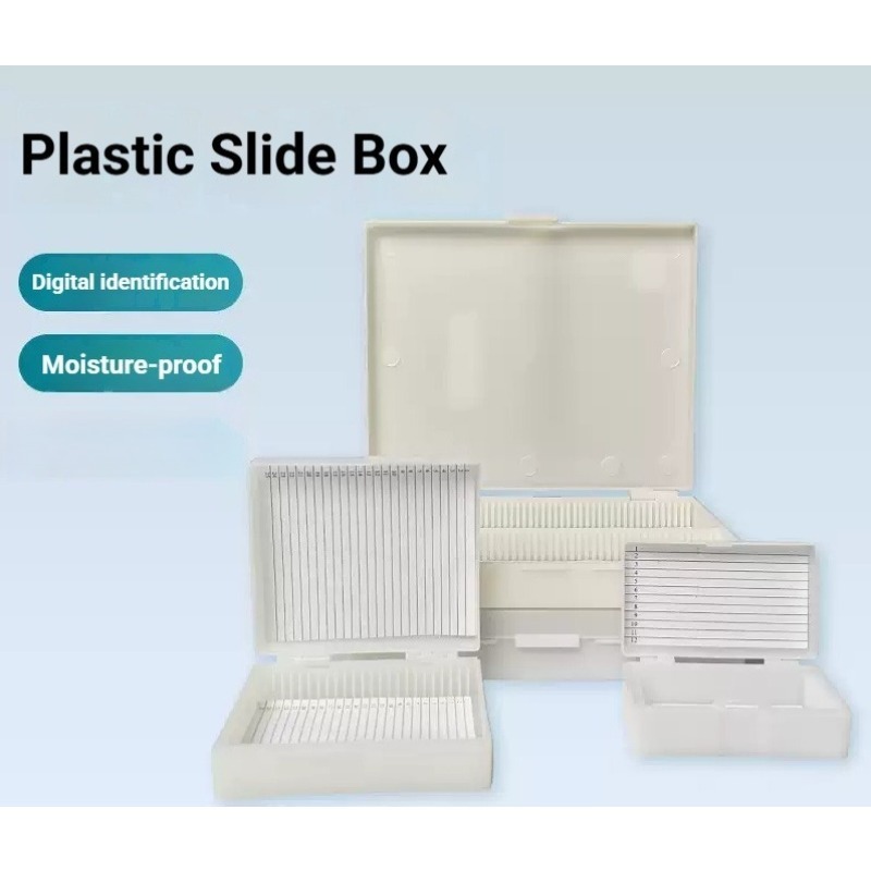 صندوق تخزين شرائح المجهر بمشبك - مراجعة Pathology Slide Storage وسعره
