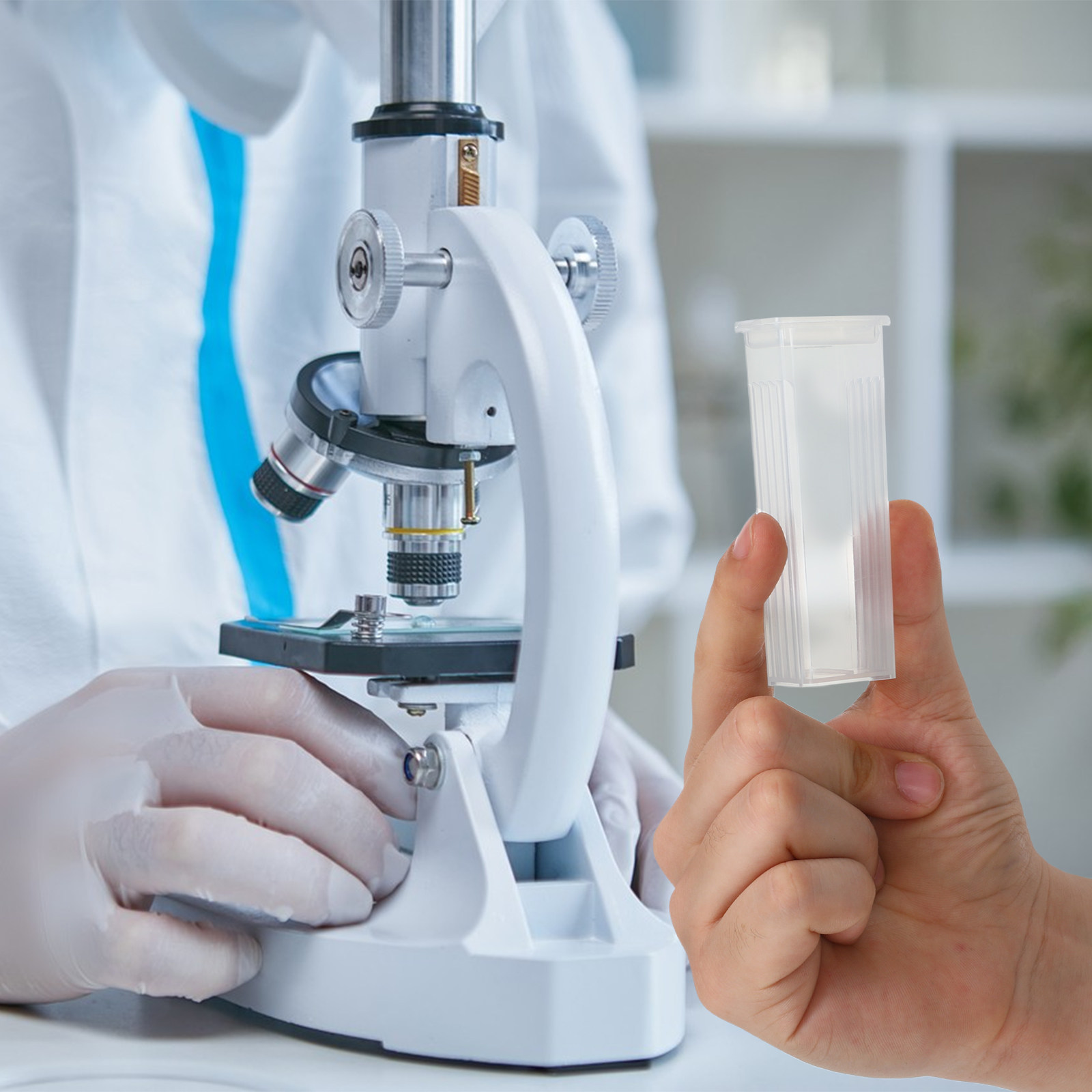 50 قطعة من حاويات تخزين الشرائ - مراجعة Pathology Slide Storage وسعره