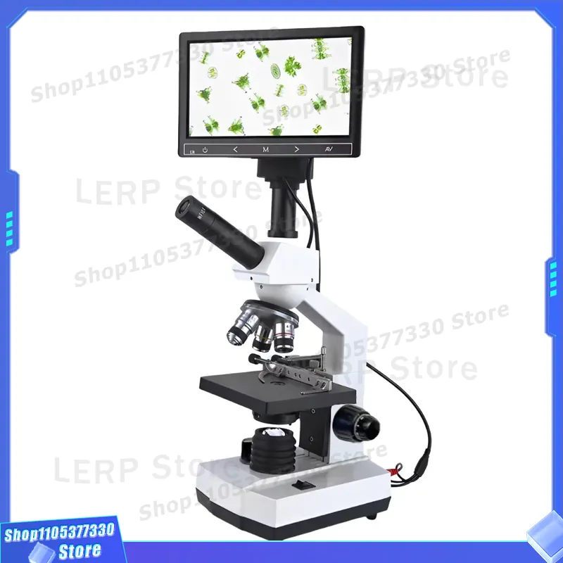مجهر بيولوجي رقمي 400X مع شاشة - مراجعة Medical Lab Years وسعره
