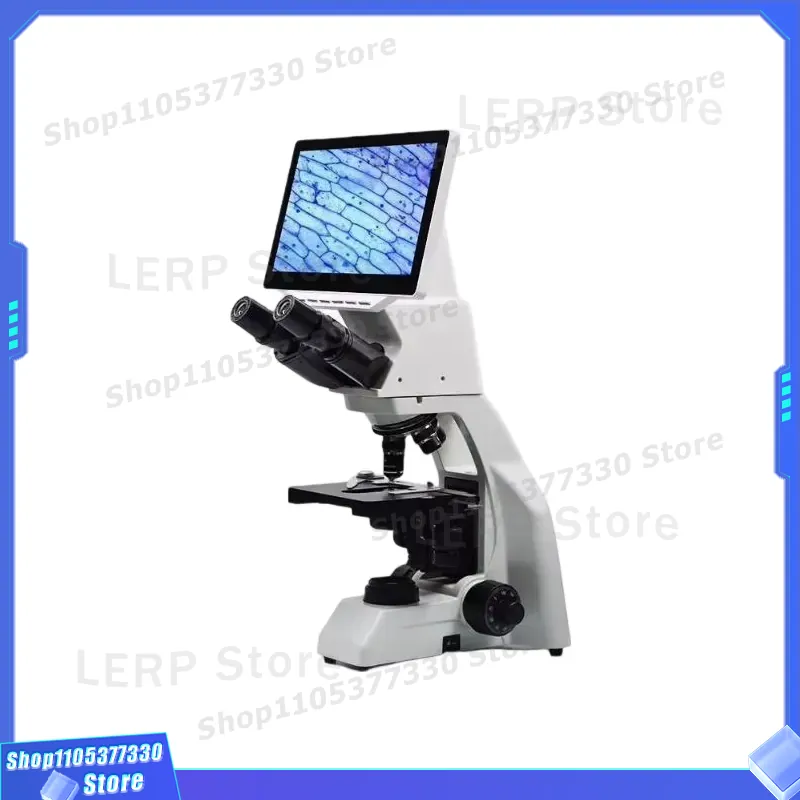مجهر بيولوجي رقمي 400X مع شاشة - مراجعة Medical Lab Years وسعره