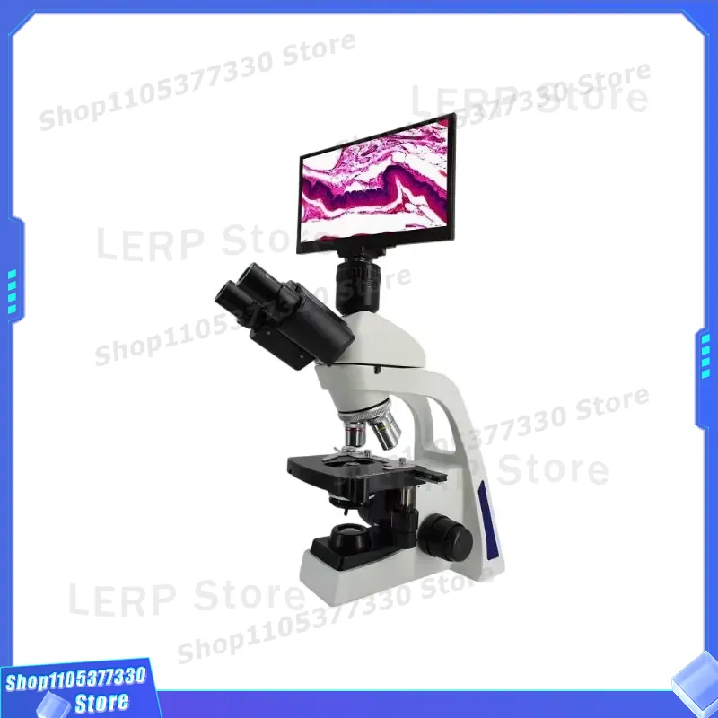 مجهر بيولوجي رقمي 400X مع شاشة - مراجعة Medical Lab Years وسعره